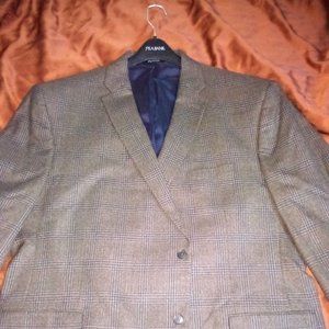 Big & Tall Jos A. Bank Plaid Sportcoat I Size 56 X-Tra Long for Men